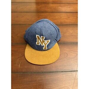 New York City Cap‎ Hat Blue Kids 6-12 Months Flat Bill